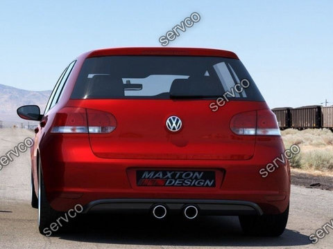 Prelungire difuzor bara spate Volkswagen Golf 6 R32 Golf 5 Look 2008-2012 v10 - Maxton Design