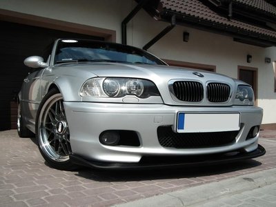 Prelungire lip buza spoiler bara fata BMW E46 seri