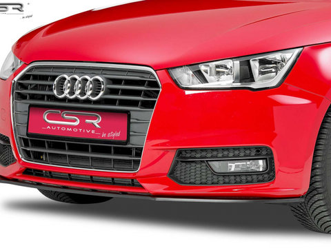 Prelungire lip spoiler bara fata pentru Audi A1 8X nu se potriveste pentru S-Line/S 2010-1/2015 CSL115