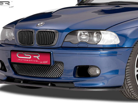 Prelungire lip spoiler bara fata pentru BMW seria 3 E46 Coup?/Cabrio 1999-2003 nur M-Paket CSL173