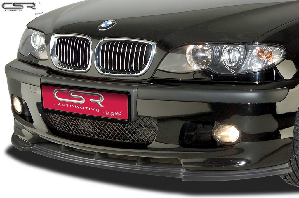 Prelungire lip spoiler bara fata pentru BMW seria 3 E46 Limousine, Touring 1998-2007 M-Paket CSL185