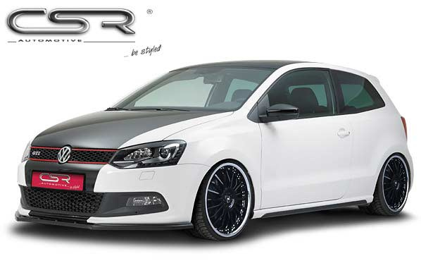 Prelungire lip spoiler bara fata pentru VW Polo 6R nur GTI 2009-2014 CSL042