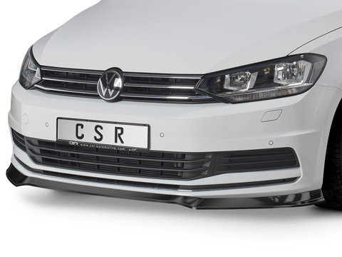 Prelungire lip spoiler bara fata pentru VW Touran II (Typ 5T) pentru toate modelele 05/2015- in afara de modelele R-Line CSL517