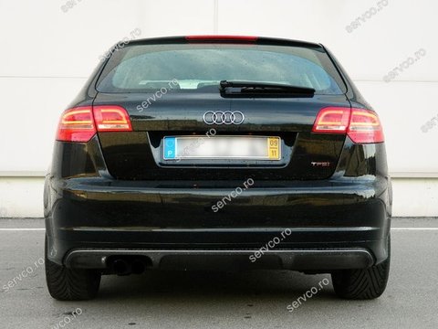 Prelungire S-Line bara spate Audi A3 8P Sportback S3 2005-2008 v2