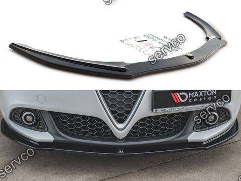 Prelungire splitter bara fata Alfa Romeo Giulietta Facelift 2016-2020 v2 - Maxton Design