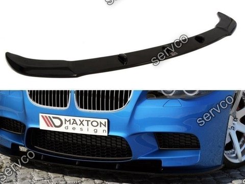 Prelungire splitter bara fata Bmw Seria 5 F10 M5 F11 2011-2014 v1 - Maxton Design