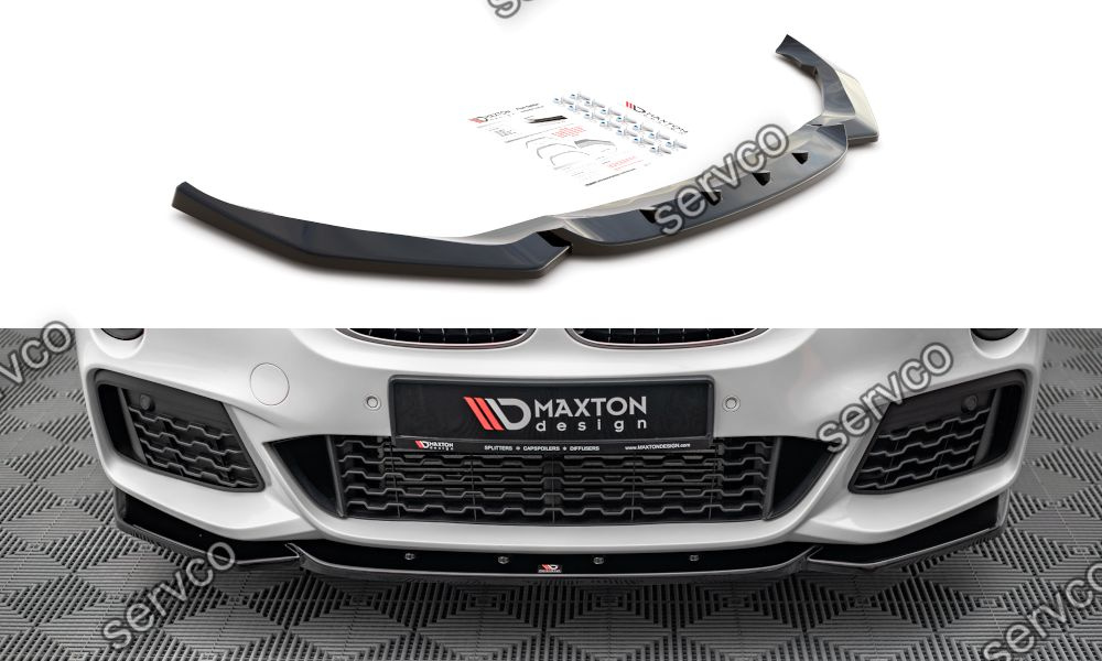 Prelungire splitter bara fata Bmw X1 M-Pack F48 2015-2019 v1 - Maxton Design