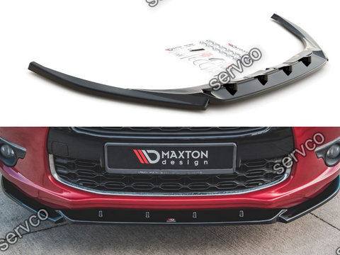 Prelungire splitter bara fata Citroen DS4 2011-2015 v1 - Maxton Design