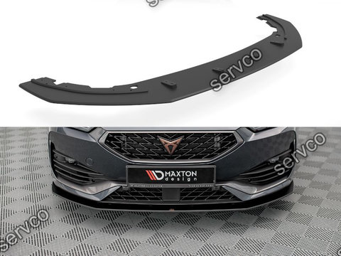 Prelungire splitter bara fata Cupra Leon Mk1 2020- v4 - Maxton Design