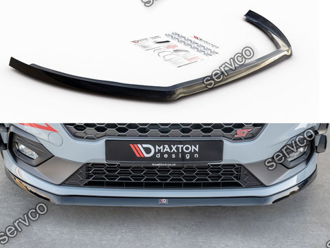 Prelungire splitter bara fata Ford Fiesta Mk 8 ST 2018- v21 - Maxton Design