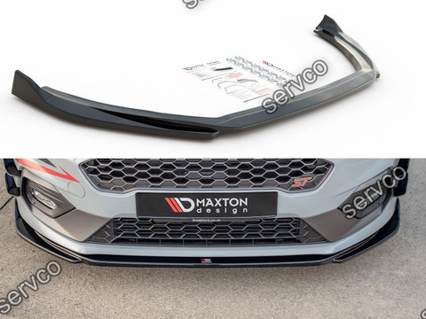 Prelungire splitter bara fata Ford Fiesta Mk 8 ST 2018- v18 - Maxton Design