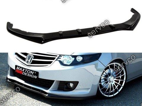 Prelungire splitter bara fata Honda Accord Mk 8 2008-2011 v1 - Maxton Design