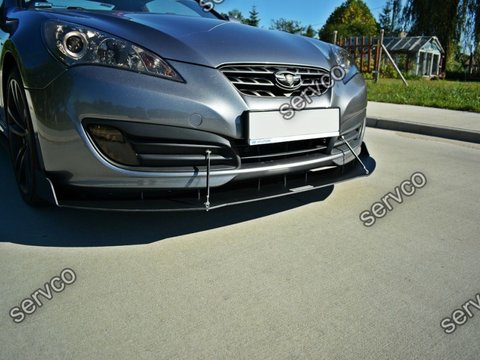 Prelungire splitter bara fata Hyundai Genesis Mk1 Coupe 2009-2012 v2 - Maxton Design