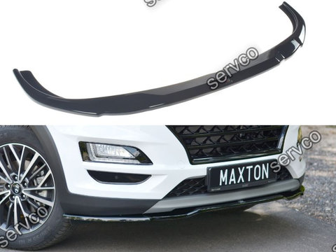 Prelungire splitter bara fata Hyundai Tucson Mk3 Facelift 2018- v1 - Maxton Design