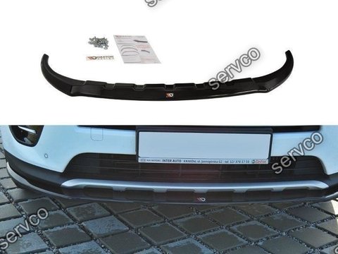 Prelungire splitter bara fata Kia Sportage Mk4 GT-Line 2015- v1 - Maxton Design