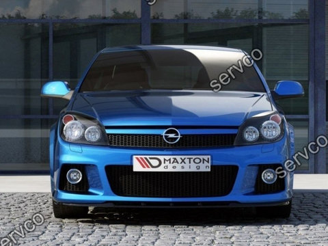 Prelungire splitter bara fata Opel Astra H OPC / VXR Nurburg 2005-2010 v1 - Maxton Design
