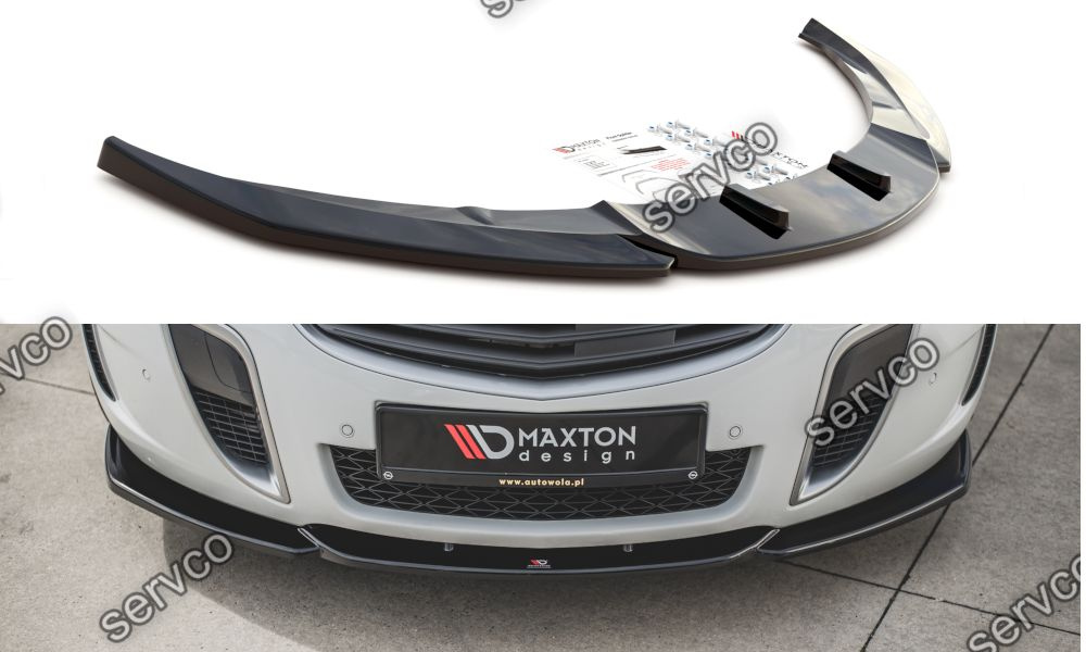 Prelungire splitter bara fata Opel Insignia Mk1 OPC Facelift 2013-2017 v6 - Maxton Design