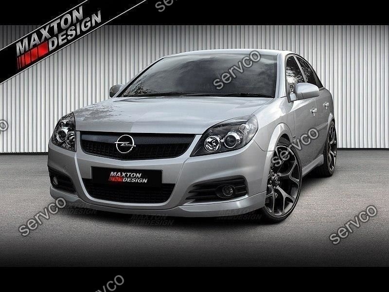 Prelungire splitter bara fata Opel Vectra C Mk3 OPC Line Facelift 2005-2008 v1 - Maxton Design