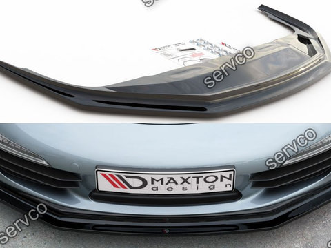 Prelungire splitter bara fata Porsche 911 Carrera 991 2011-2016 v2 - Maxton Design