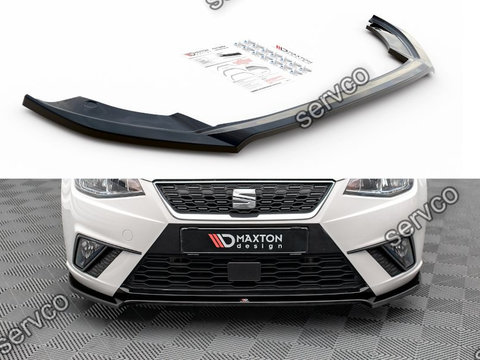 Prelungire splitter bara fata Seat Ibiza Mk5 2017-2021 v3 - Maxton Design