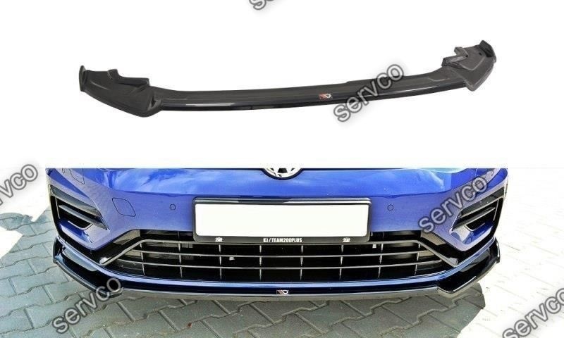 Prelungire splitter bara fata Volkswagen Golf 7 R Facelift 2017- v16 - Maxton Design