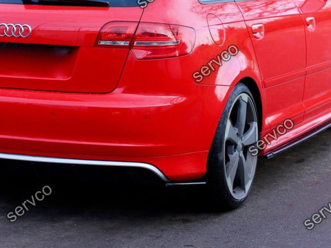 Prelungire splitter bara spate Audi A3 RS3 8P 2011-2012 v2 - Maxton Design