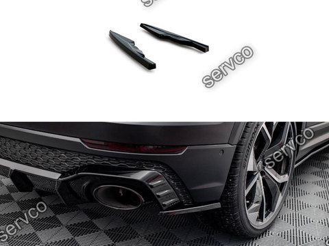 Prelungire splitter bara spate Audi RSQ8 Mk1 2019- v8 - Maxton Design