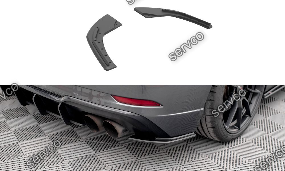 Prelungire splitter bara spate Audi S3 Sportback 8V Facelift 2016-2019 v20 - Maxton Design