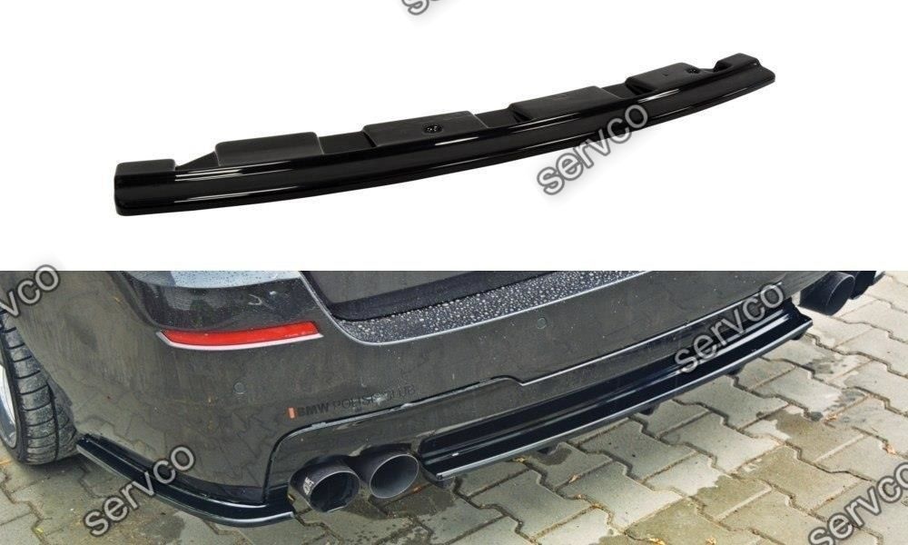 Prelungire splitter bara spate Bmw Seria 5 F10 F11 M-Pachet 2011-2014 v6 - Maxton Design