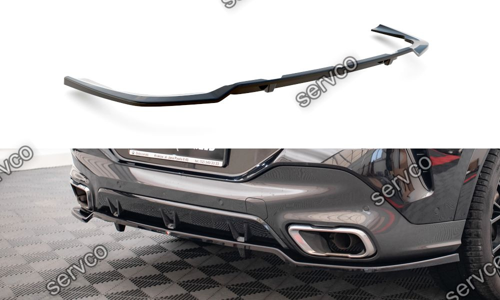 Prelungire splitter bara spate Bmw X6 G06 M-Pachet 2019- v3 - Maxton Design