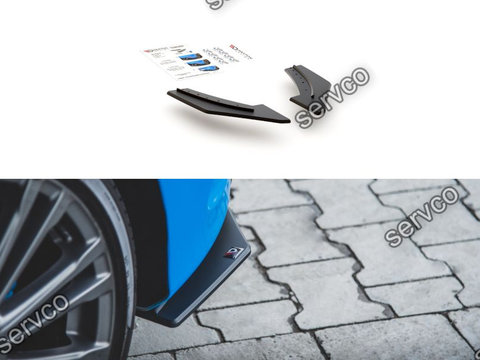 Prelungire splitter bara spate Ford Focus RS Mk3 2015-2018 v40 - Maxton Design