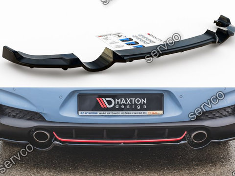 Prelungire splitter bara spate Hyundai I30 N Mk3 Hatchback 2017- v10 - Maxton Design