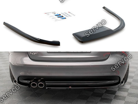 Prelungire splitter bara spate Jaguar XF R-Sport Mk2 2015-2020 v3 - Maxton Design