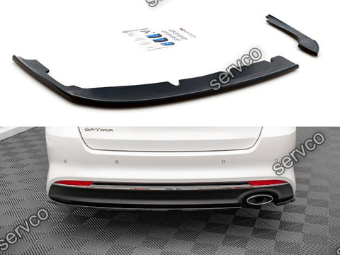 Prelungire splitter bara spate Kia Optima Mk4 2015-2020 v1 - Maxton Design