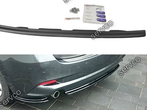 Prelungire splitter bara spate Mazda 3 Mk3 BM Facelift 2016-2018 v4 - Maxton Design