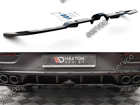 Prelungire splitter bara spate Mercedes-AMG GLE Coupe C167 2019- v2 - Maxton Design