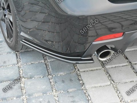 Prelungire splitter bara spate Saab 9-3 Aero Mk2 Facelift 2007-2012 v3 - Maxton Design