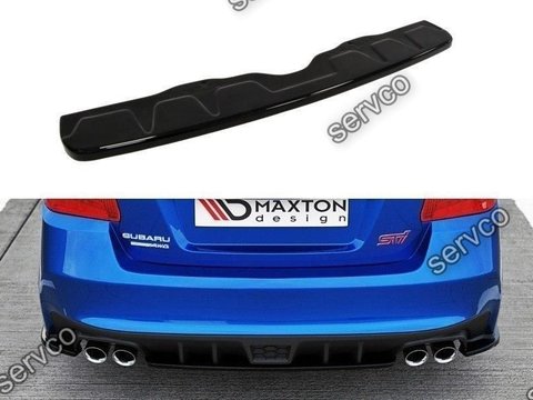 Prelungire splitter bara spate Subaru Impreza Mk4 WRX STI 2014-2016 v8 - Maxton Design