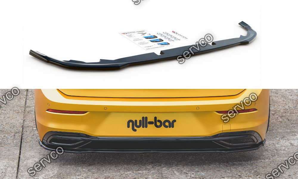 Prelungire splitter bara spate Volkswagen Golf 8 2019- v1 - Maxton Design