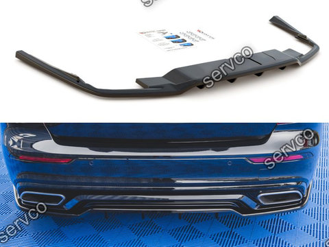 Prelungire splitter bara spate Volvo S60 R-Design Mk3 2018- v2 - Maxton Design