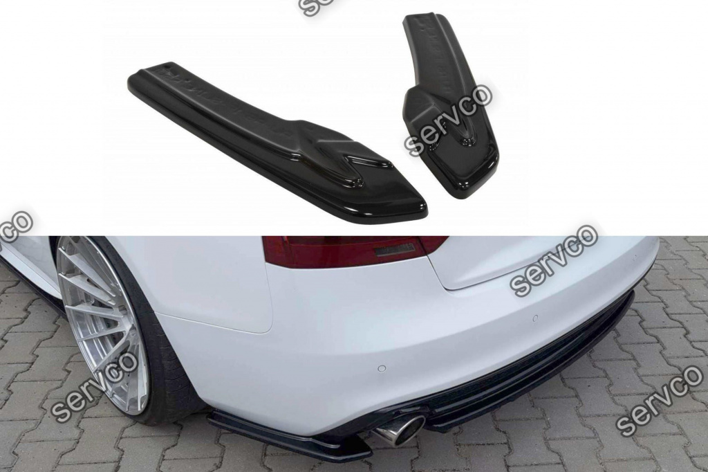 Prelungire splittere bara spate Audi A5 8T S-Line Facelift 2011-2015 v1 - Maxton Design