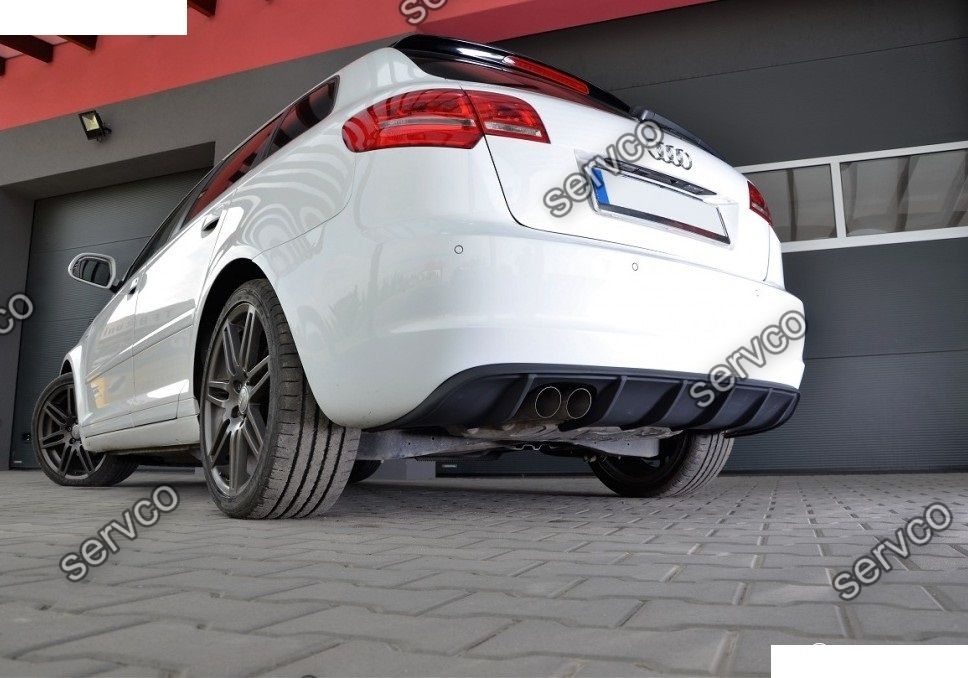 Prelungire spoiler difuzor bara spate Audi A3 8P S