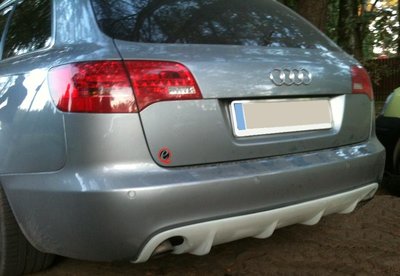 Prelungire spoiler difuzor bara spate Audi A6 C6 4