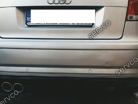 Prelungire spoiler tuning sport bara spate Audi A3 8P Coupe S3 S line RS3 ver1