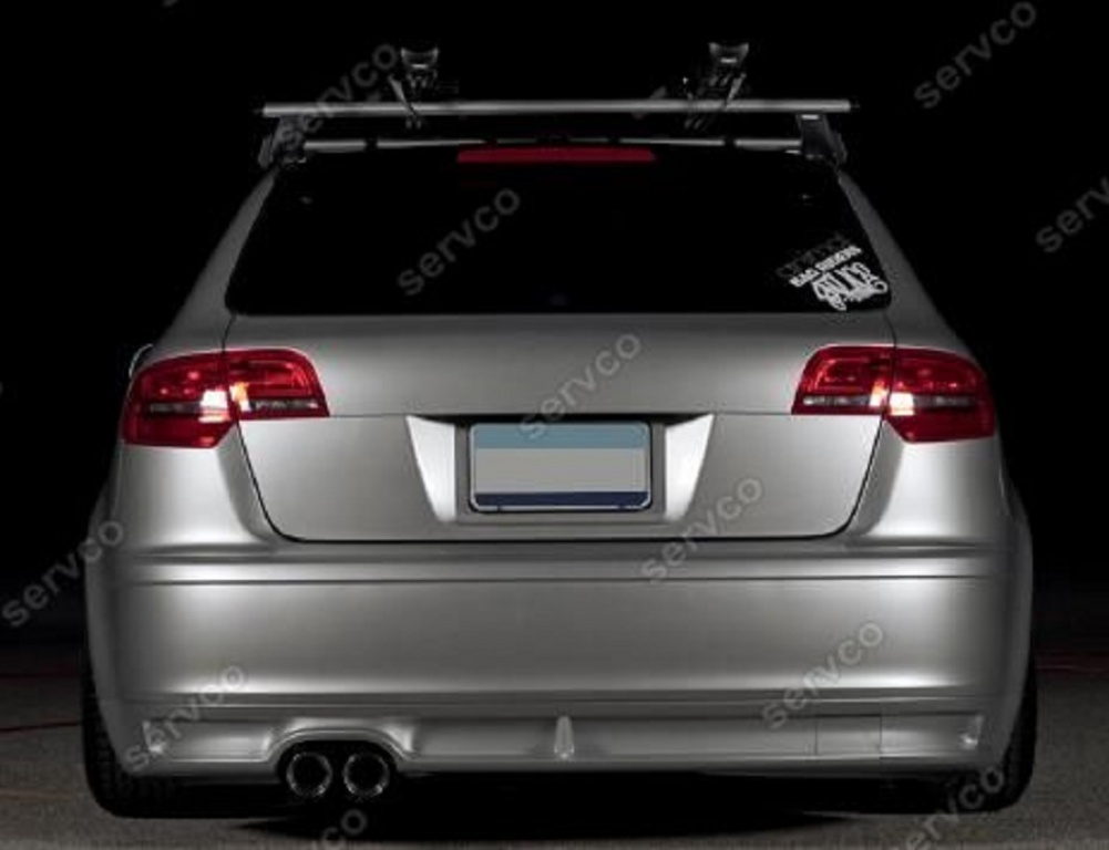 Prelungire tuning sport bara spate Audi A3 8P Sportback Votex 2005-2008 v1