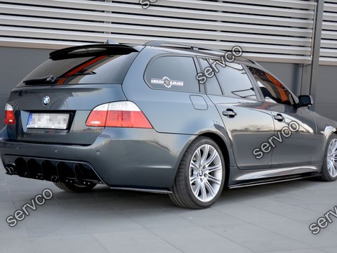 Prelungire tuning sport bara spate BMW Seria 5 E60 E61 M-Pachet 2003-2010 v2