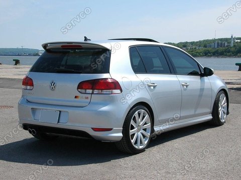 Prelungire tuning sport bara spate VW Golf 6 GTI R line 2008-2013 ver2