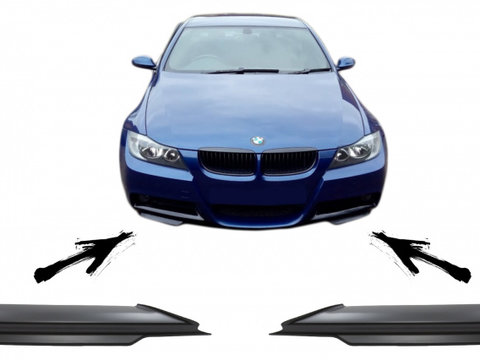 Prelungiri Bara Fata compatibil cu BMW Seria 3 E90 E91 M-Tech Design (2005-2008) Tuning BMW Seria 3 E90 2004 2005 2006 2007 2008 2009 2010 FLSBME90MT