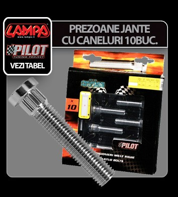 Prezoane jante cu caneluri 10buc - MR1 LAM48831