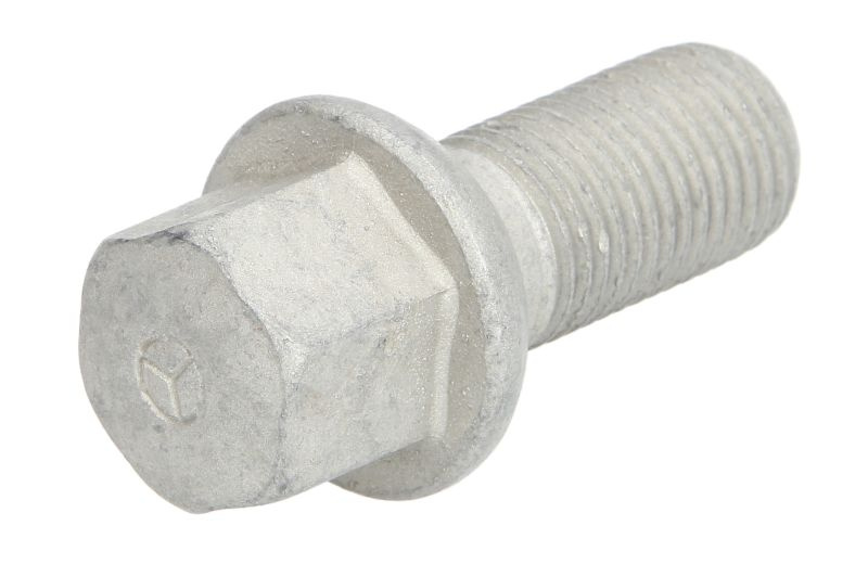 Prezon, surub roata Mercedes clasa A (W169/W176), B (W245/W246), C (W204/W205), Cls (C218/C219), Gl (X164/X166), Gla (X156), Gle (W166), Glk (X204), R (V251), S (W220), Vito/ Viano (W639), pentru jante de otel si aluminiu, rotunjit